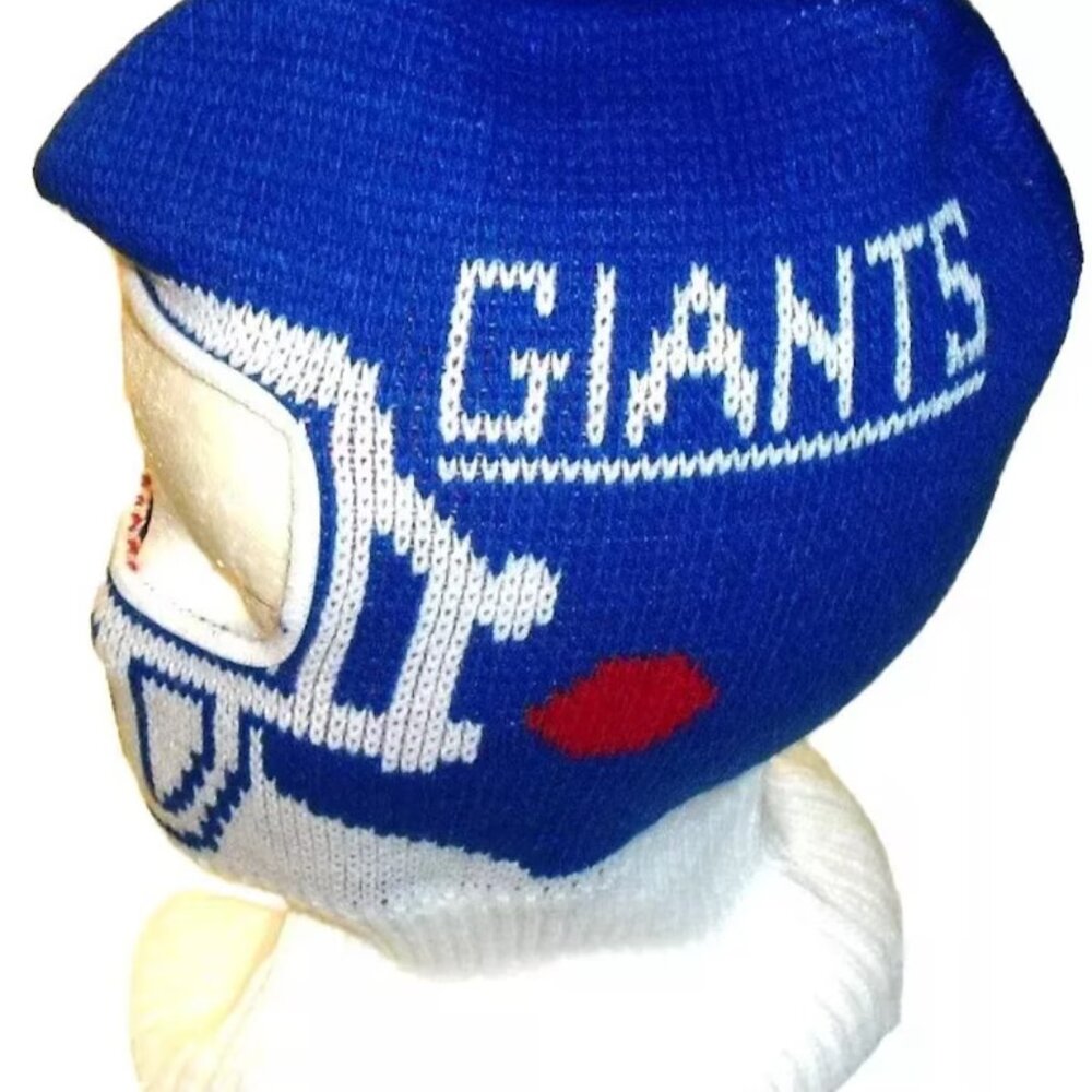 New York Giants Vintage 80s 90s Mens Beanie Winter hat cap Helmet Ski Mask New